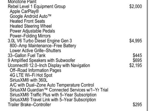 Used 2021 RAM 1500 Rebel w/ Rebel Level 1 Equipment Group image 22