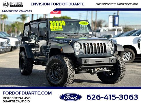 Used 2018 Jeep Wrangler Unlimited Rubicon w/ Connectivity Group image 1