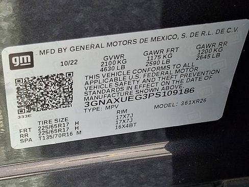 Certified 2023 Chevrolet Equinox LT AWD/4WD image 26