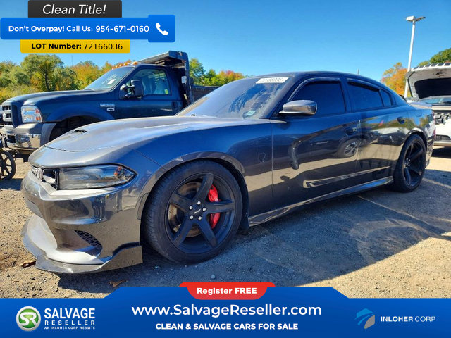 Used 2017 Dodge Charger SRT Hellcat w/ Harman/Kardon Audio Group RWD image 1