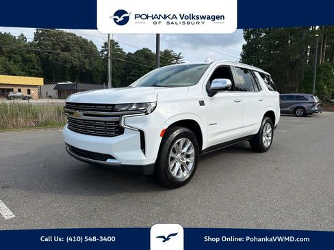 Used 2021 Chevrolet Tahoe Premier w/ Premium Package AWD/4WD image 1