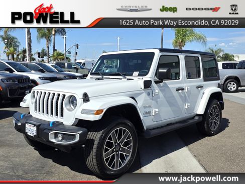Certified 2023 Jeep Wrangler Unlimited Sahara AWD/4WD image 1