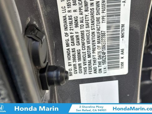 Used 2019 Honda Insight LX image 33