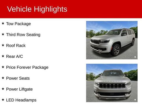 Used 2024 Jeep Wagoneer Series III w/ Flexible Seating Group AWD/4WD image 2