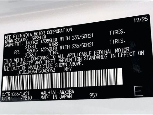 New 2026 Lexus RX 450h Luxury image 22