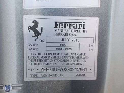 Used 2016 Ferrari F12 Berlinetta image 45