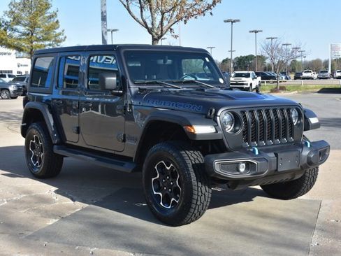 Used 2023 Jeep Wrangler Unlimited Rubicon 4xe w/ Cold Weather Group image 3