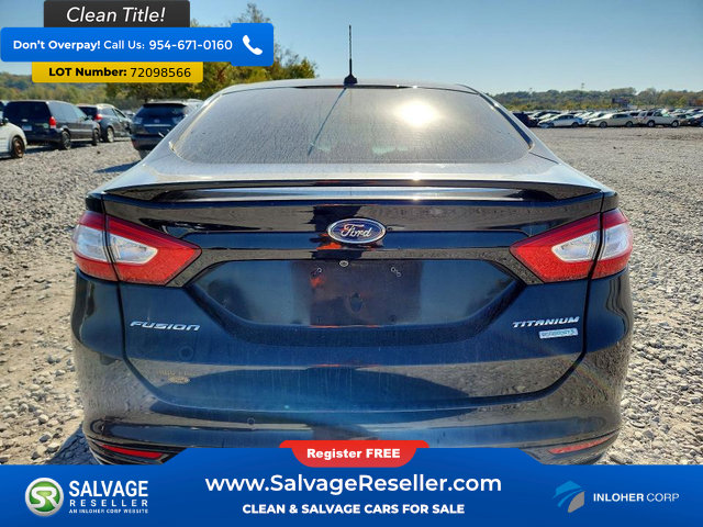 Used 2016 Ford Fusion Titanium FWD image 8