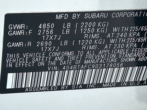 Used 2025 Subaru Outback Premium AWD/4WD image 56