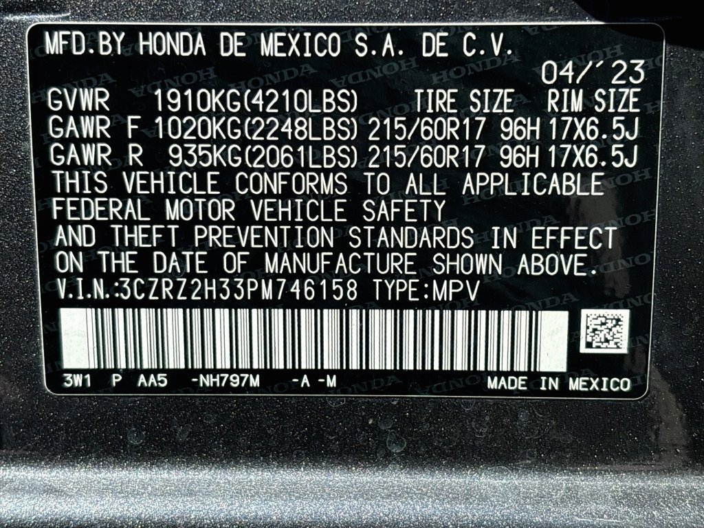 Used 2023 Honda HR-V LX image 29