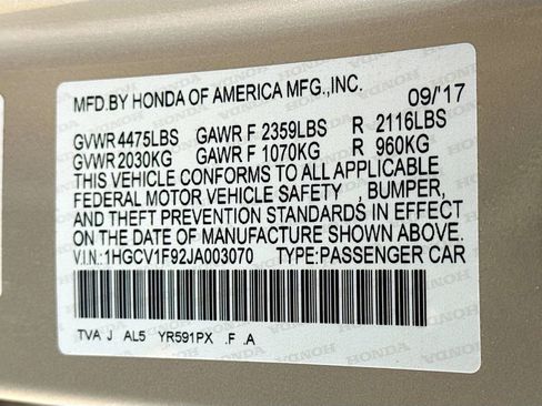 Used 2018 Honda Accord Touring image 42