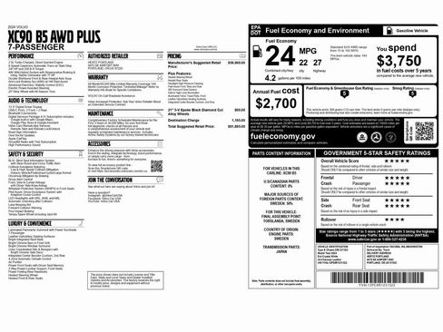 Used 2024 Volvo XC90 B5 Plus image 2