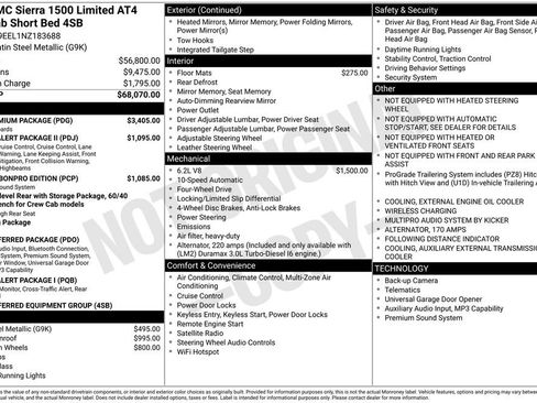 Certified 2022 GMC Sierra 1500 AT4 w/ AT4 Premium Package image 16