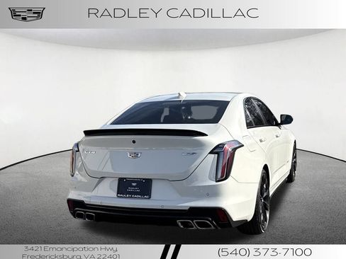 Used 2023 Cadillac CT4 V w/ LPO, ONYX Package image 6