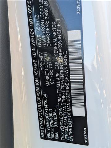 New 2026 Volvo XC90 T8 Plus w/ Protection Package Premier AWD/4WD image 20