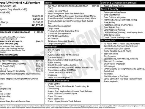 Certified 2023 Toyota RAV4 XLE Premium AWD/4WD image 36