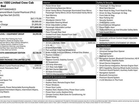 Used 2022 RAM 1500 Limited AWD/4WD image 5