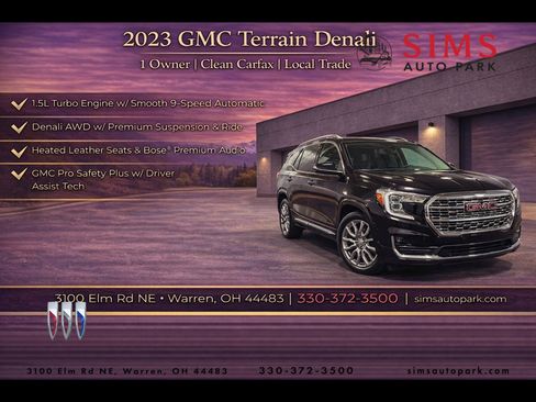 Certified 2023 GMC Terrain Denali w/ Denali Premium Package image 1