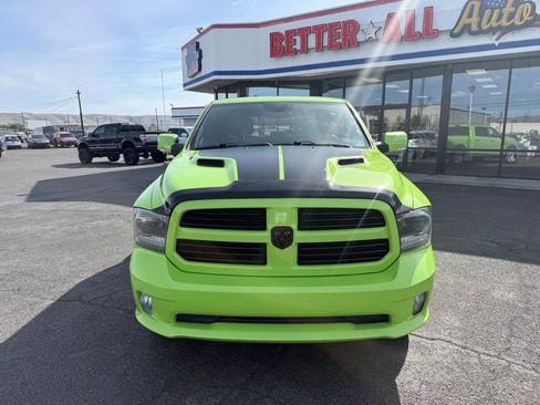 Used 2017 RAM 1500 Sport w/ Sublime Green Sport Package AWD/4WD image 2