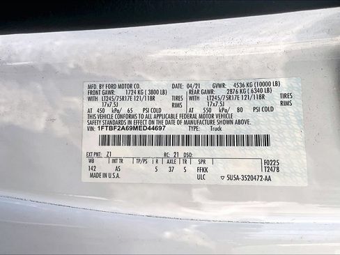 Used 2021 Ford F250 XL RWD image 3