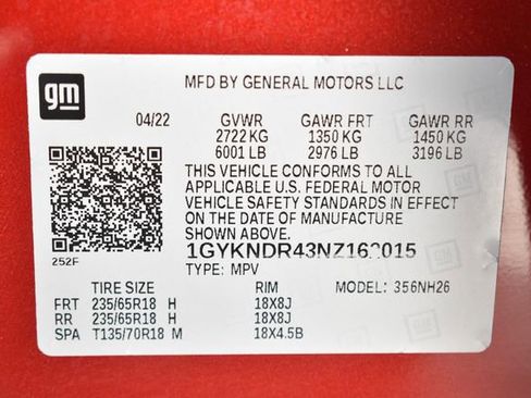 Used 2022 Cadillac XT5 Premium Luxury w/ LPO, Floor Liner Package image 36