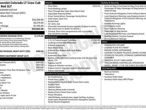 Used 2024 Chevrolet Colorado LT w/ LT Convenience Package image 10