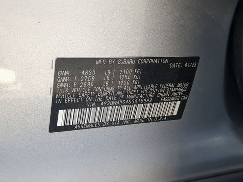 Used 2025 Subaru Legacy Premium image 33