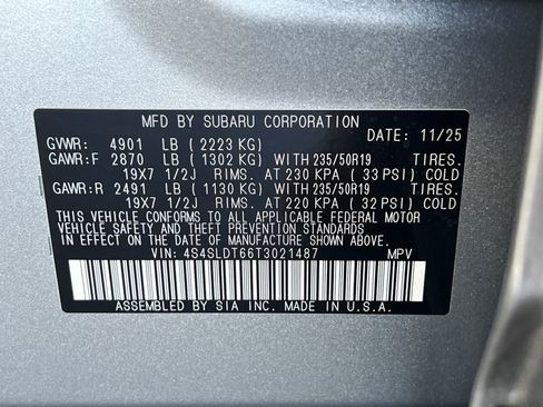 New 2026 Subaru Forester Touring image 35