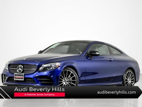 Used 2020 Mercedes-Benz C 300 Coupe w/ AMG Line image 1