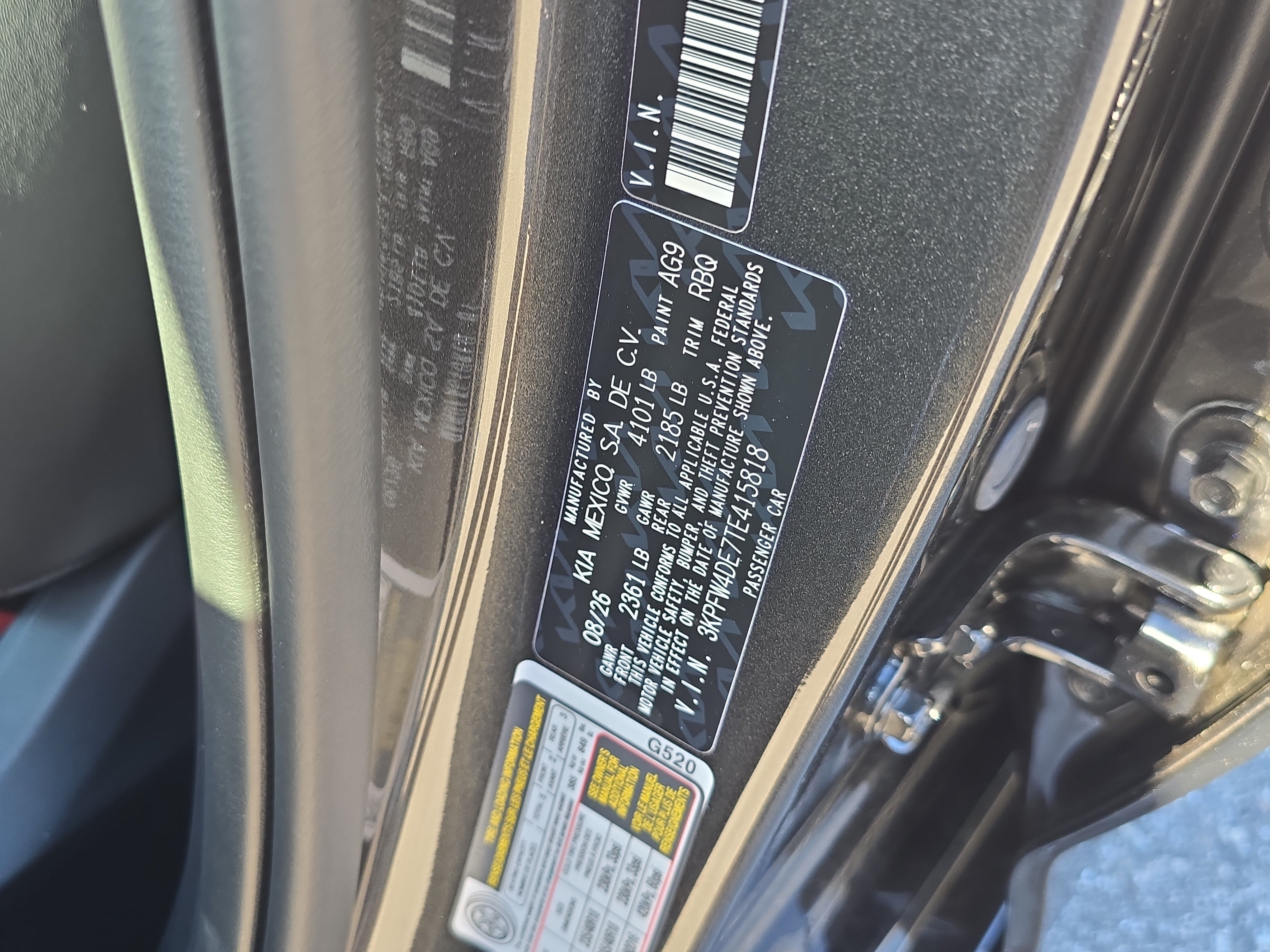 New 2026 Kia K4 EX w/ GT-Line Premium Package FWD image 32