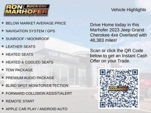 Used 2023 Jeep Grand Cherokee Overland w/ Luxury Tech Group IV AWD/4WD image 15