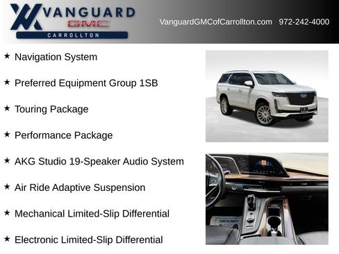 Used 2024 Cadillac Escalade Premium Luxury w/ Performance Package AWD/4WD image 6
