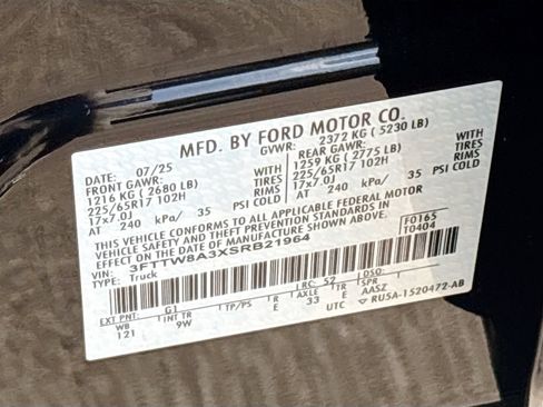 Used 2025 Ford Maverick XL FWD image 28