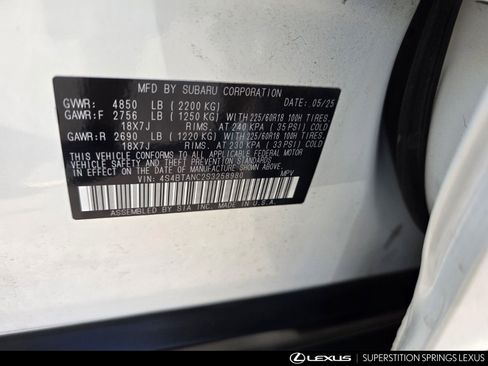 Used 2025 Subaru Outback Limited w/ Tech Package 3 AWD/4WD image 33