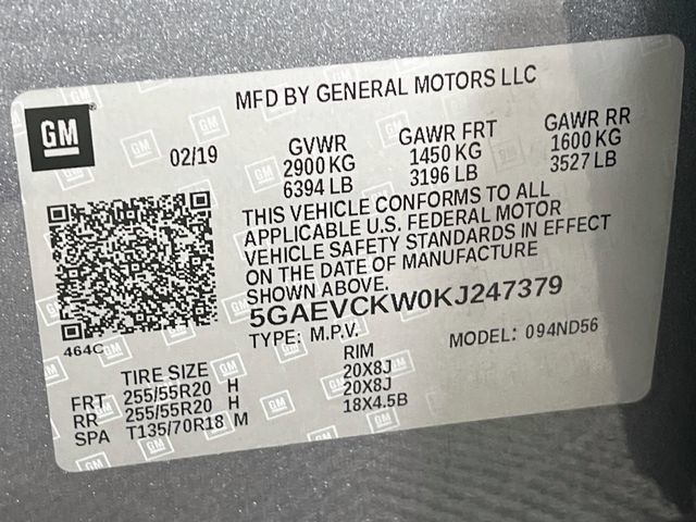 Used 2019 Buick Enclave Avenir w/ Avenir Technology Package AWD/4WD image 12