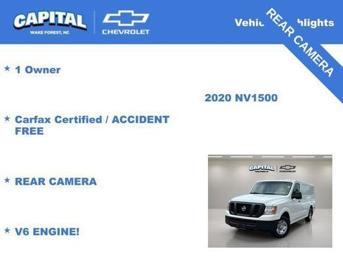 Used 2020 Nissan NV 1500 SV image 4