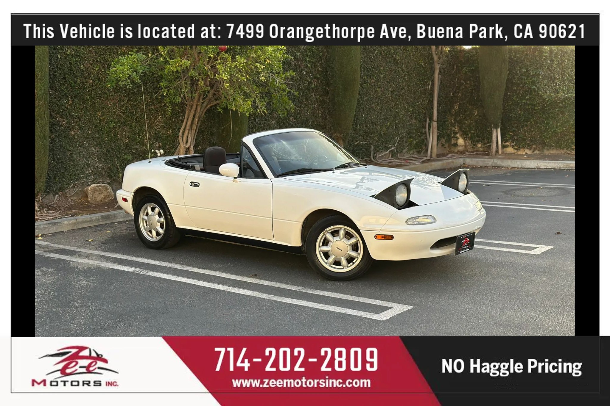 Used 1990 MAZDA MX-5 Miata RWD image 2