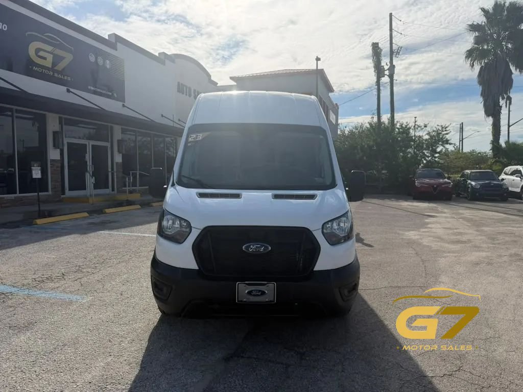 Used 2023 Ford Transit 250 148 High Roof Extended AWD image 2