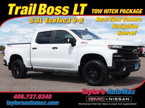 Used 2019 Chevrolet Silverado 1500 LT Trail Boss AWD/4WD image 1