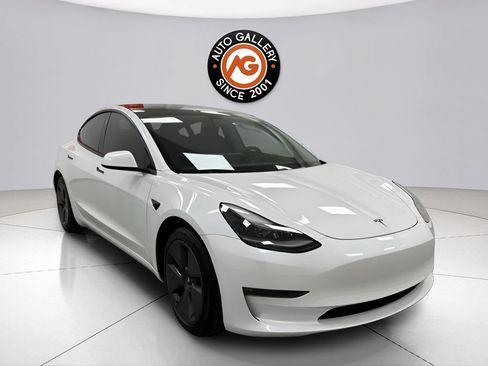 Used 2021 Tesla Model 3 Long Range AWD/4WD image 1