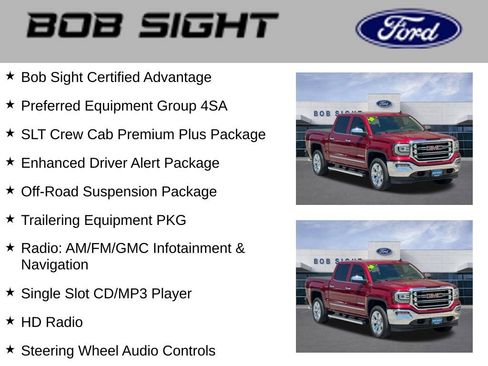 Used 2018 GMC Sierra 1500 SLT AWD/4WD image 3