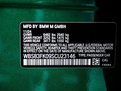 Used 2025 BMW M5 w/ Carbon Package image 48