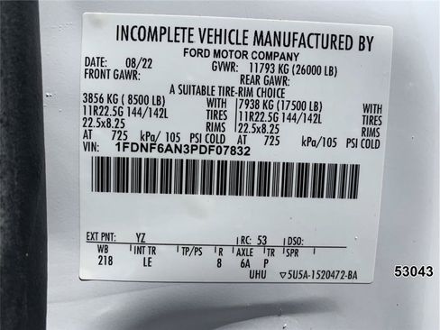 Used 2023 Ford F650 2WD Regular Cab Super Duty image 21