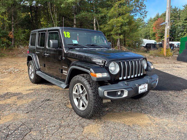 Used 2018 Jeep Wrangler Unlimited Sahara AWD/4WD image 1