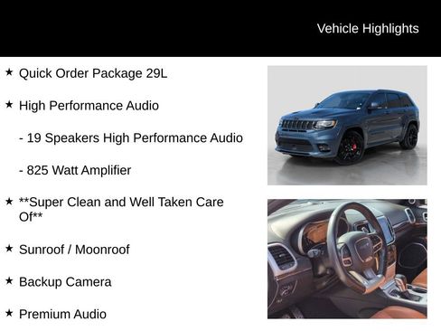 Used 2021 Jeep Grand Cherokee SRT image 6