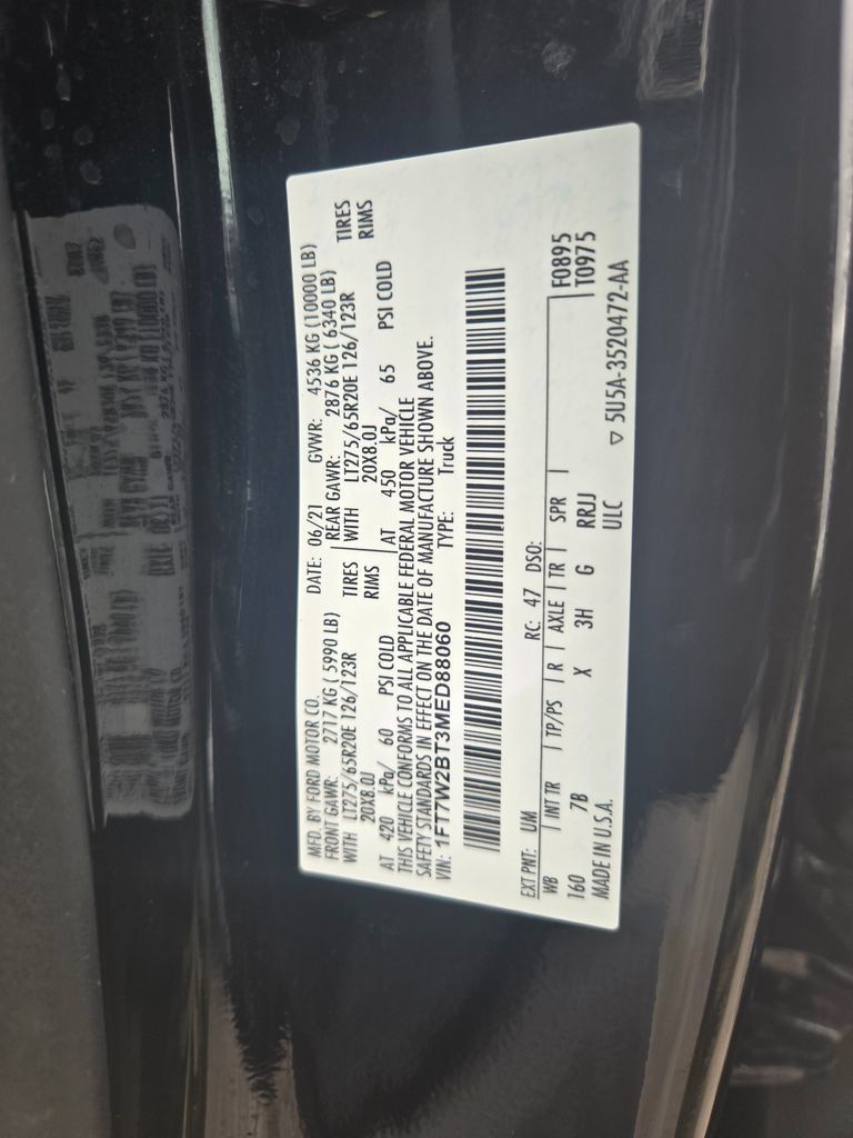 Used 2021 Ford F250 Platinum AWD/4WD image 13