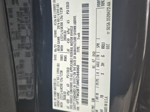 Used 2021 Ford F250 Platinum AWD/4WD image 13