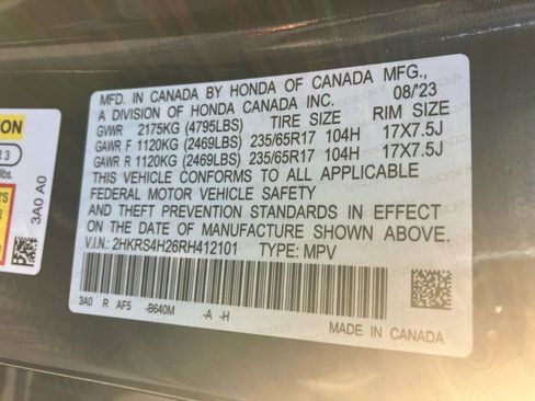 Certified 2024 Honda CR-V LX image 39