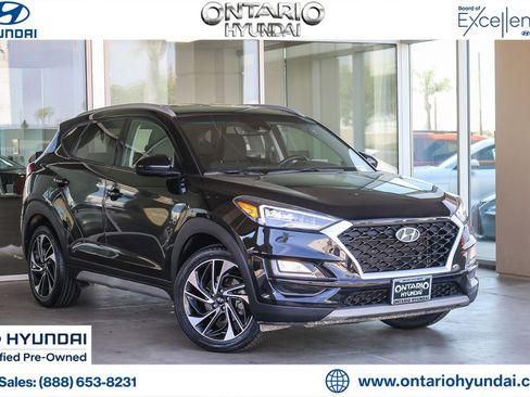 Certified 2021 Hyundai Tucson Sport image 1