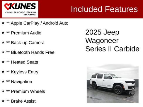 Used 2025 Jeep Wagoneer Series II image 3